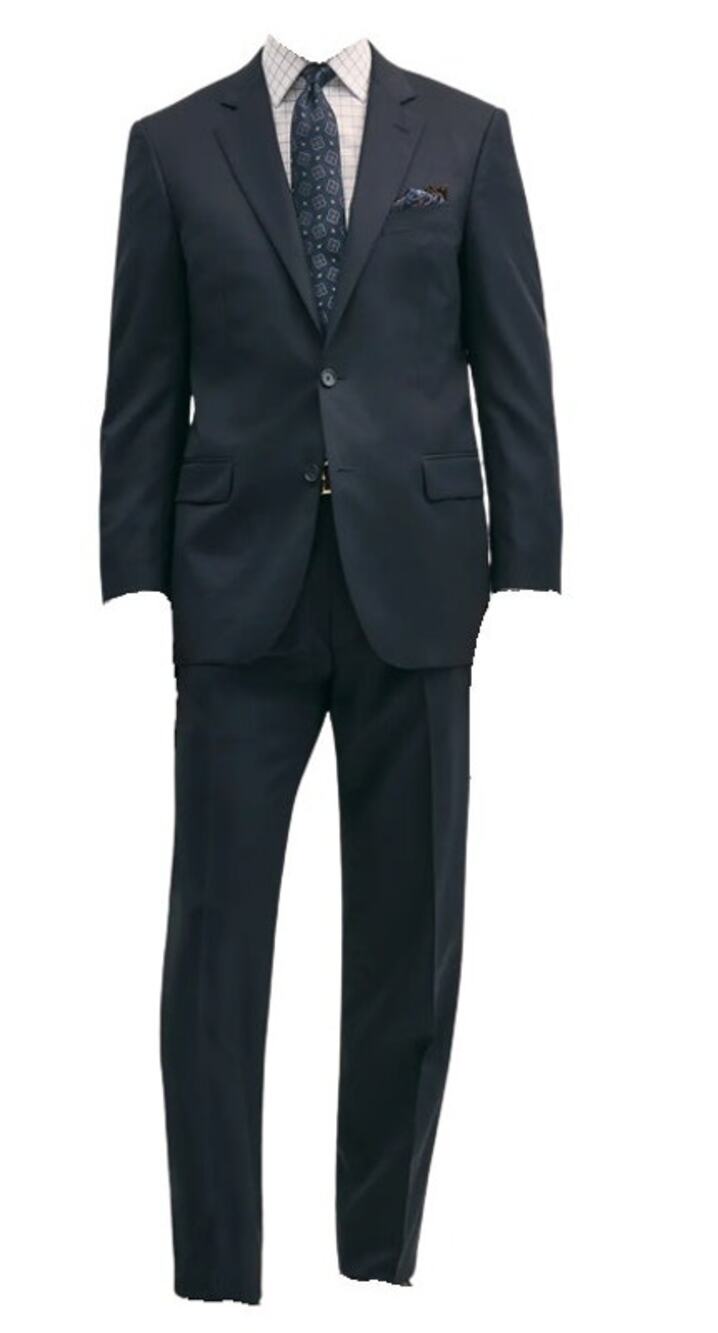 Brooks Brothers Explorer Suit 48R 40W 2 Pr Regent Pants Navy Blue 3pc Set
